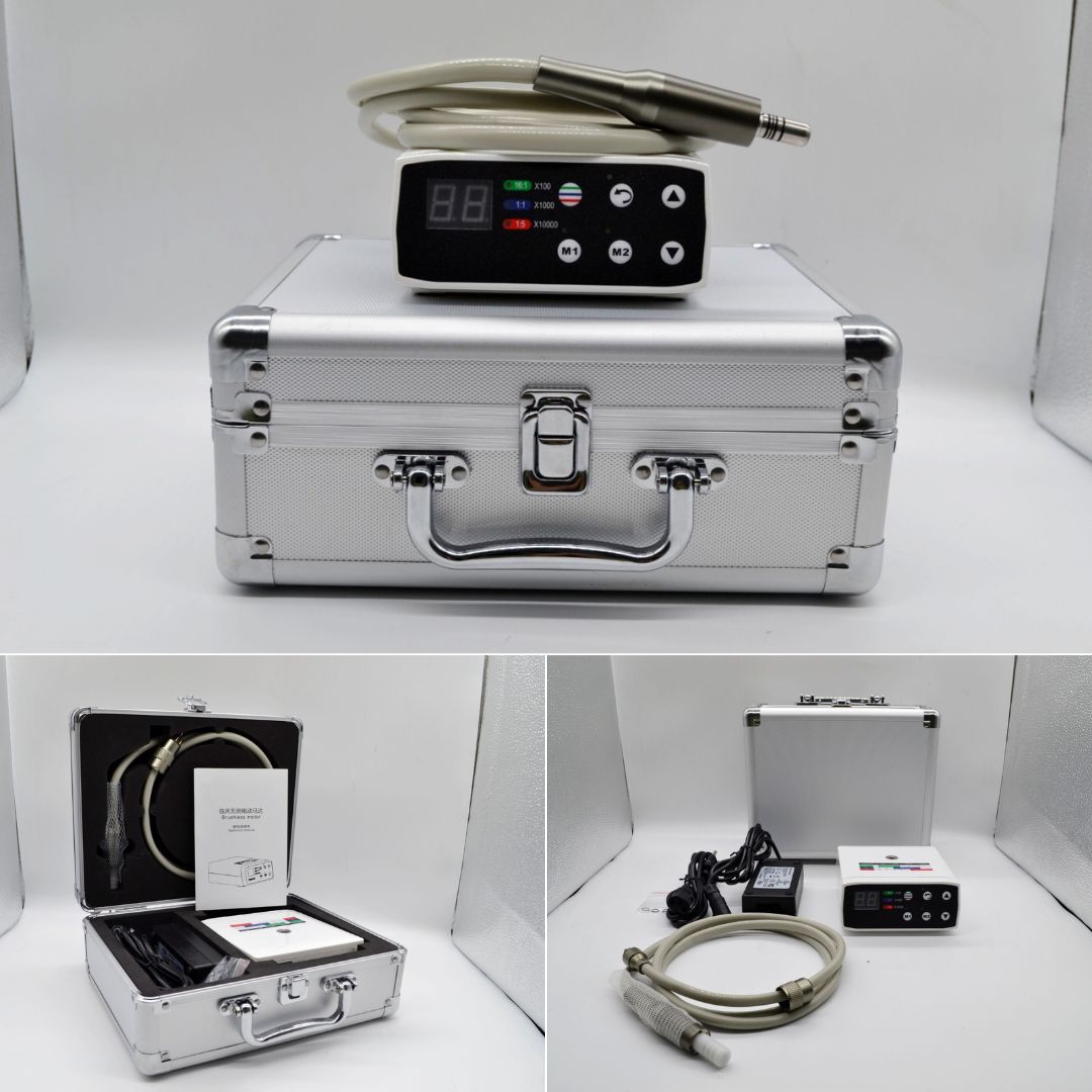 Electric motor for dental units