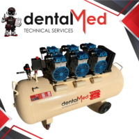 200L Oil-Free Dental Compressor 6HP