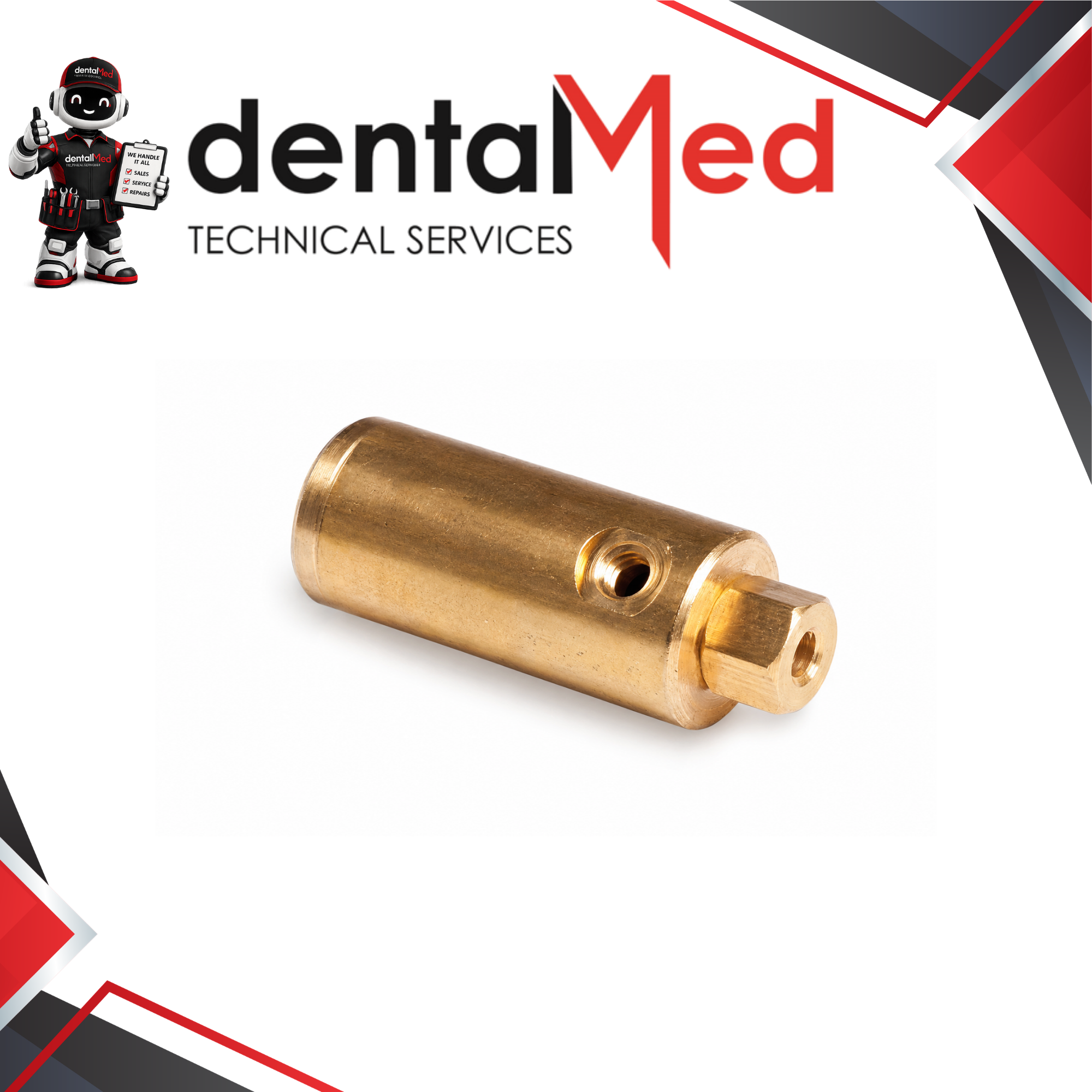 Dental Water Retraction Valve - Bare